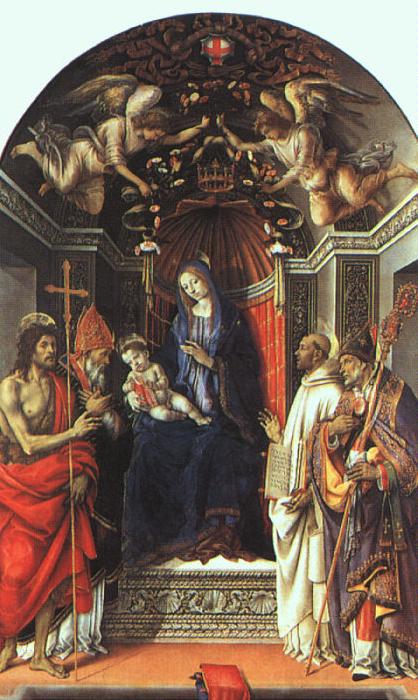 Filippino Lippi Madonna and Child oil painting image